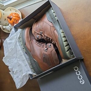 Ecco Track 25 Men's Hiking Boot Size US 12-12.5 EU 46 Waterproof Goretex